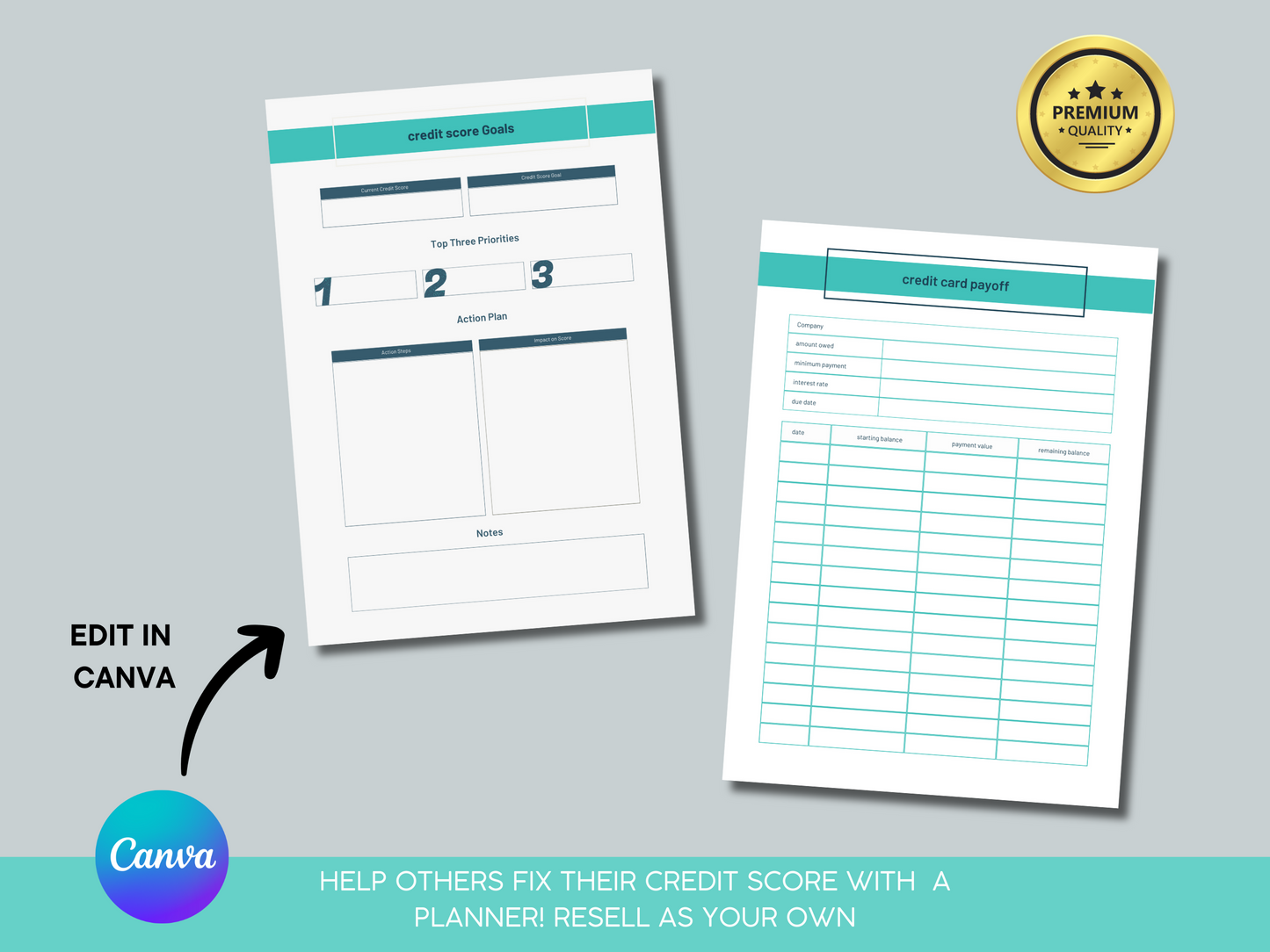 Credit Score Planner