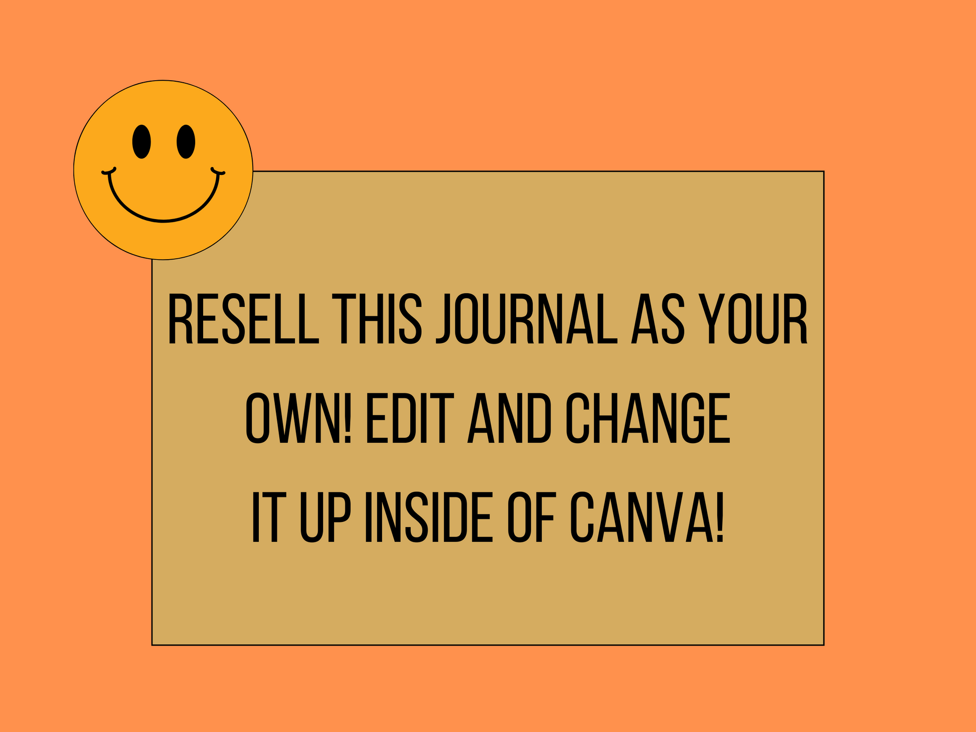 resell journal as your own