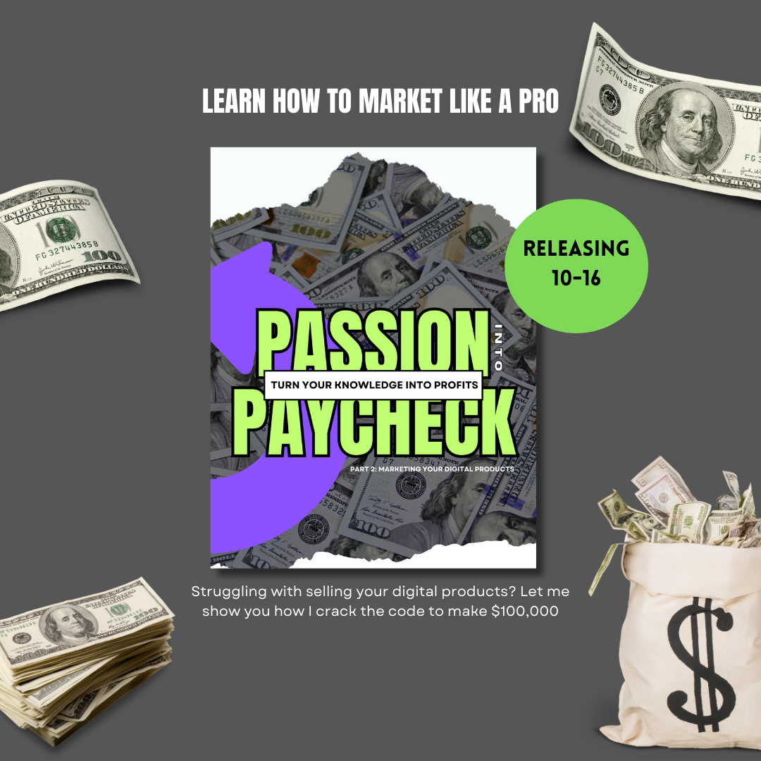 Passion Into Paycheck Marketing Ebook