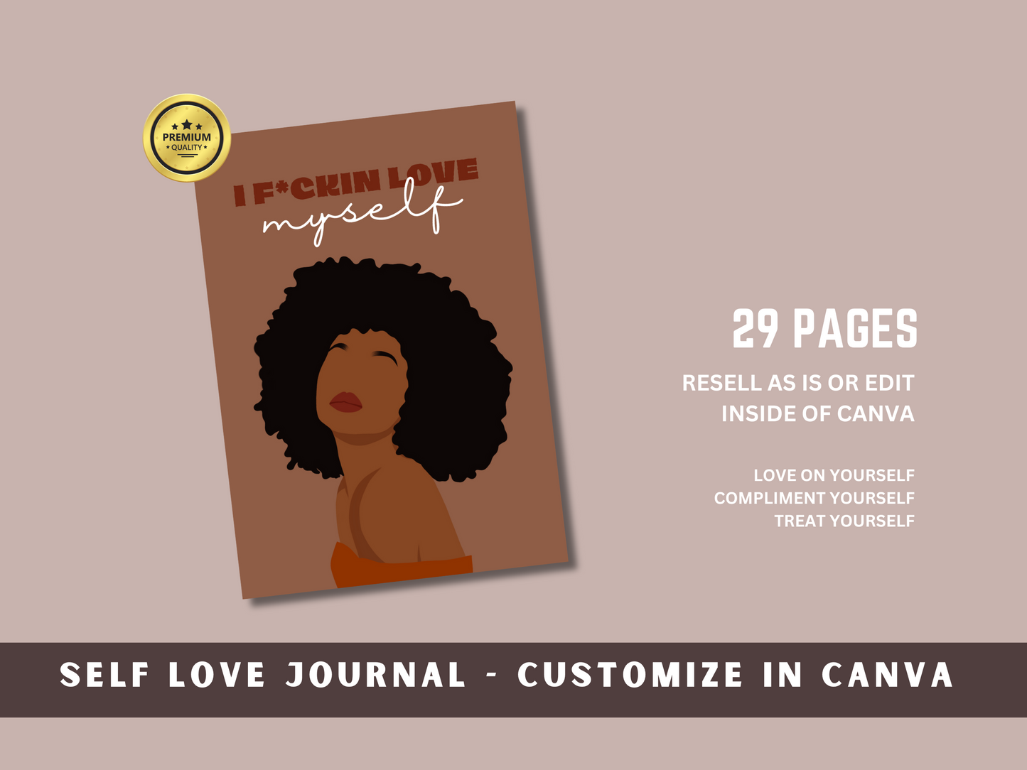 Self Love Planner - Boost Your Confidence