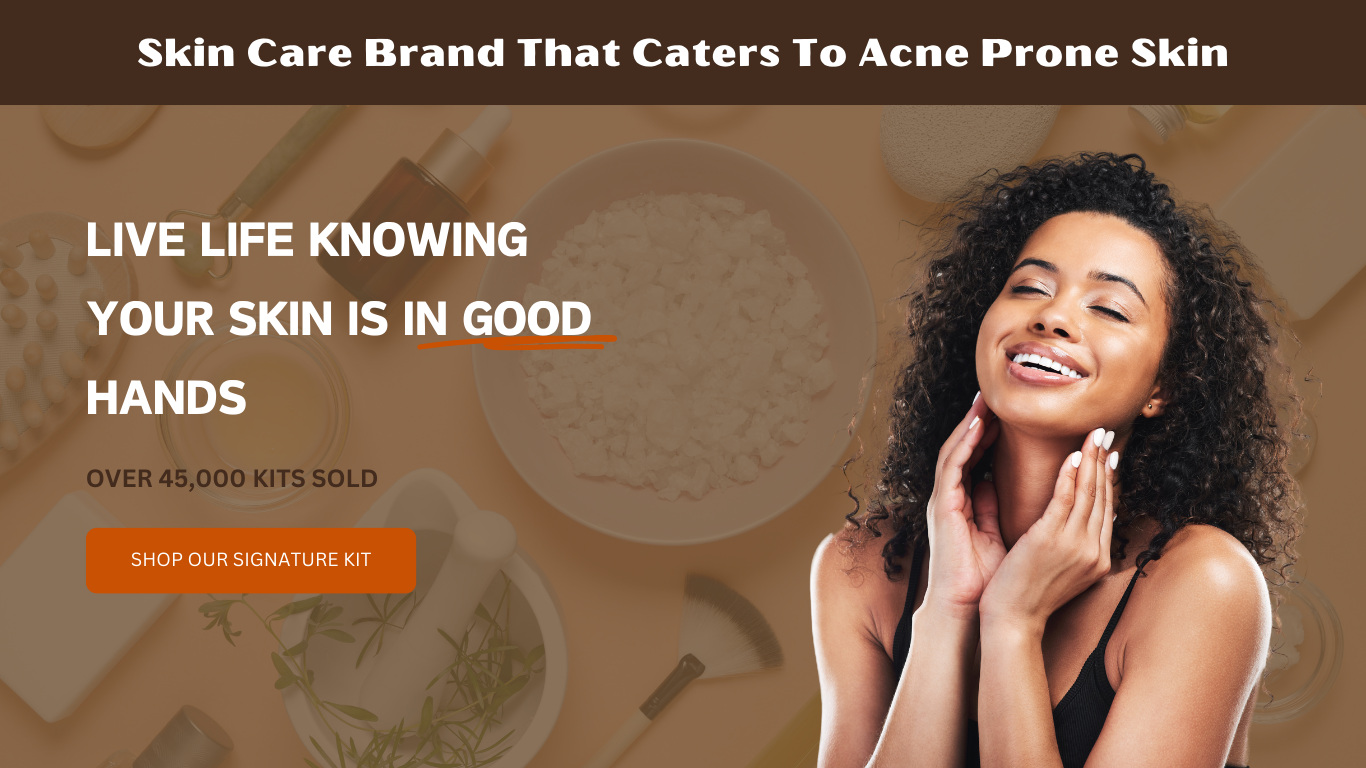 Skin Care Brand Canva Website