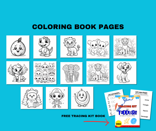 400+ Coloring Pages | Bundle