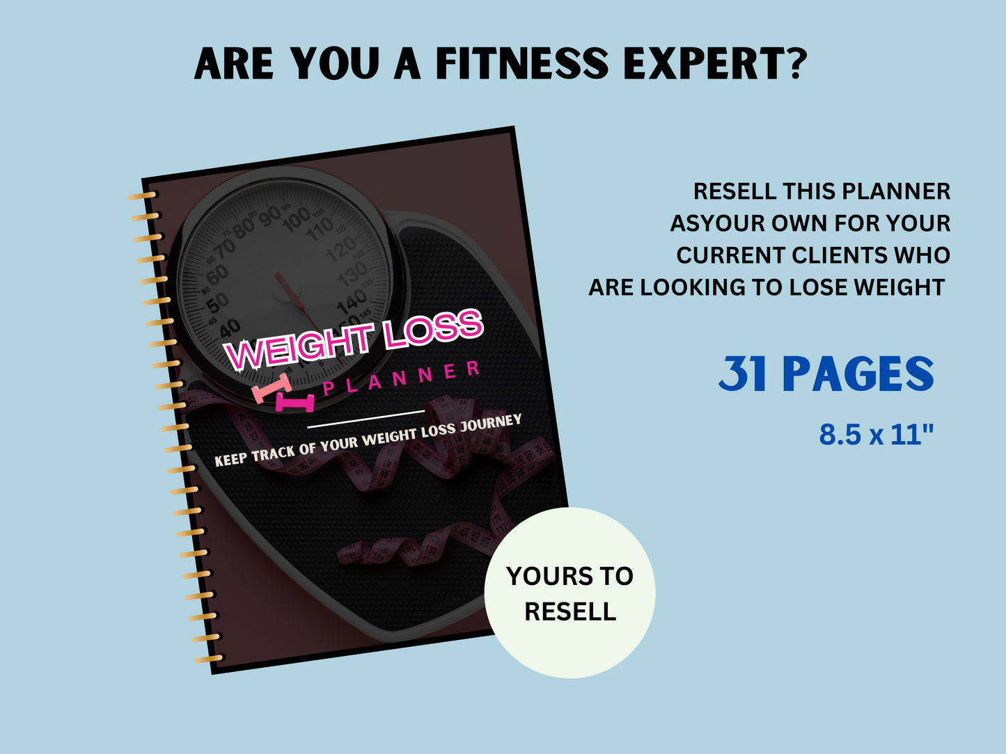 Weight Loss Planner &  Log Book
